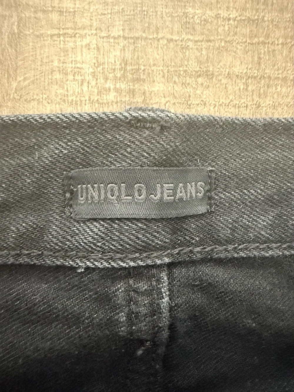 Uniqlo Black Baggy Jeans- Mens
